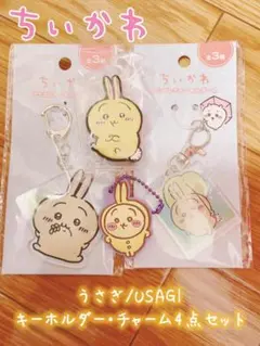 ちいかわ　うさぎ　アクリルキーホルダー・チャームなど4点セット