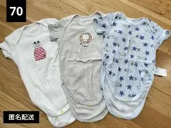 ユニクロ　ロンパース　肌着　70　リサラーソン　出産準備