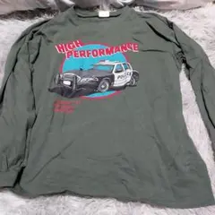 キッズ　警察車両プリント長袖Tシャツ　150㎝のサムネイル