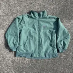 90s LANDS'END シェルジャケット フリースジャケット グリーン
