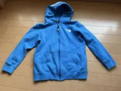 THE NORTH FACE キッズ ジップアップパーカー ブルー 130cm