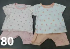 赤ちゃん本舗■ベビーパジャマセット 80