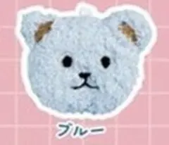 【新品！】ふわ♡くまスマホグリップ(ブルー)のサムネイル