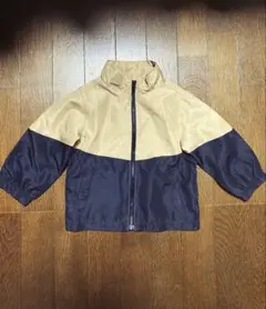 キッズジャケット ベージュ・黒 90cm