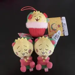 コジコジ カップケーキマスコット もぐもぐマスコット×2 2種3点セット