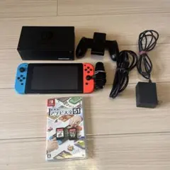 Nintendo Switch ネオンブルー/レッド 本体とゲームソフト