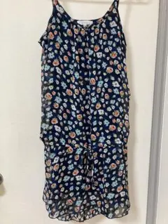 花柄　ミニワンピースのサムネイル