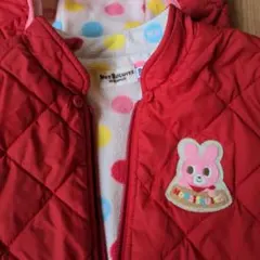 ミキハウス　HOT BISCUITS キルティングコート　110cm