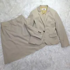 mila schon スーツ 40 ベージュ セット 就活 通勤