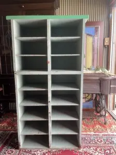 希少 棚 昭和レトロ 当時物 インテリア アンティーク ビンテージ 下駄箱