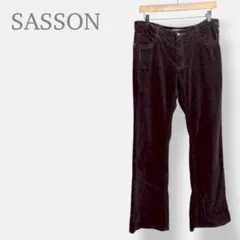 【SASSON サッソーン】コーデュロイパンツ　ストレッチ ストレートのサムネイル