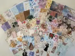 《タイムセール》No.6コラージュ素材デザインペーパーおすそわけ