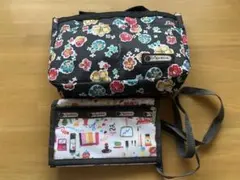 LeSportsac 花柄ポーチ　2つセット