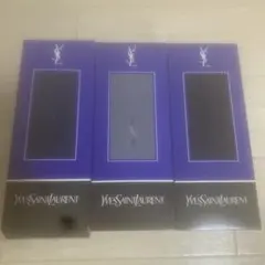 サンローラン ブラックレザー iPhoneケース xs用 YSL ノベルティ付き