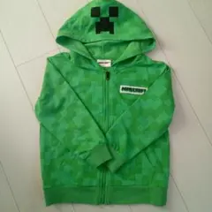 子供服　マイクラ　パーカー　130