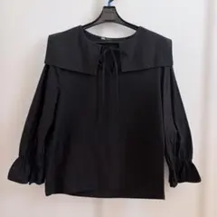 ZARA 大きな襟付きシャツ