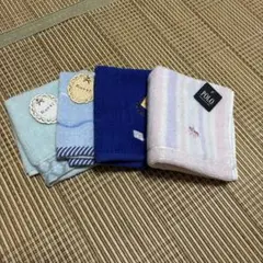 POLO ピンク紫ストライプ他タオルハンカチまとめ売り