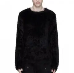1017 alyx 9sm feather crewneck シャギーニット 1017 alyx 9sm feather crewneck モヘアニット - メルカリ