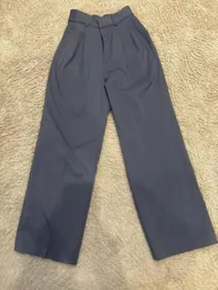 GLOBAL WORK グレー ワイドパンツ XS