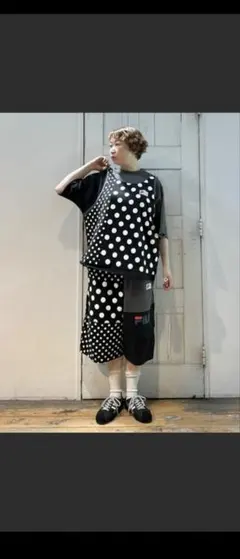 最終値下げ フラボア FILA×FRAPBOISカットソーセットアップ パンツ