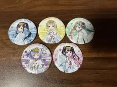 ぶいすぽっ！　缶バッジ　巫女　神田明神納涼祭り　5個セット