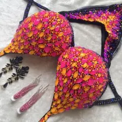 JBBF SV BIKINI コンペティション ビキニ ブラック ピンク JBBF SV BIKINI コンペティション ビキニ ブラック ピンク - メルカリ