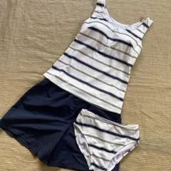 g-92★今季サンプル★新品★ブラックシャーク水着★9Mタンキニレディース水着