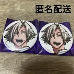 【開封のみ】桃源暗鬼 秋田書店 C107 桃宮唾切　缶バッジ 2点