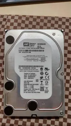 WesternDigital 320GB HDD WD3200AVBS ジャンクのサムネイル