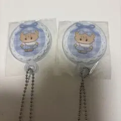 リルアラモード×GiGO おそろい♡チェックアクリルミラーキーホルダー