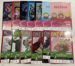 ワンピース　一番くじ　クリアファイル　13種