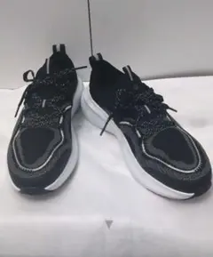 ◆コールハーン　ニット素材 スニーカー　ブラック　COLE HAAN