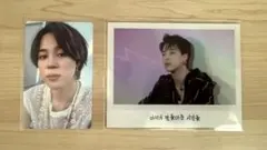 BTS JIMIN Memories of 2021 トレカ&インスタントフォト