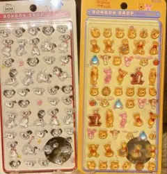 プーさん 101匹わんちゃんジュエリープチドロップシールセット