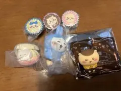 ちいかわ　ガチャ　平成女児チョコ　キーホルダー　手作りおやつチャーム　セット