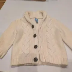 babyGap ケーブル編みカーディガン 12-18ヶ月