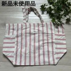 新品未使用品＊完売品＊zara 赤白ストライプ エコバッグ 大容量 XLサイズのサムネイル