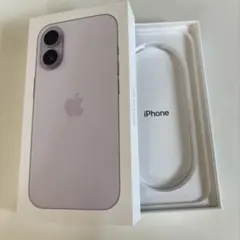 iPhone17 空箱　ラベンダー　箱のみ