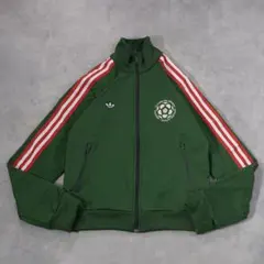 アディダス トラックジャケット メキシコ 00s サッカー M 緑 19260