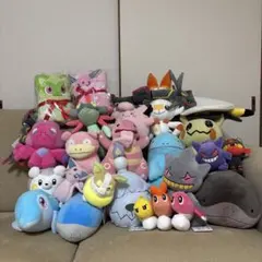 ポケモン ぬいぐるみ 等 25点 まとめ売り