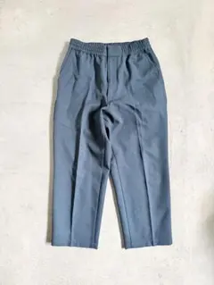 ユニクロU パンツ ブルーグレー系