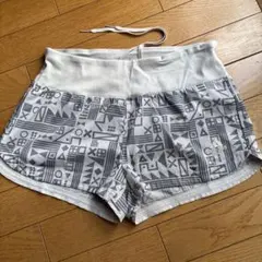 adidas エナジーランニングショーツ ホワイト・グレー