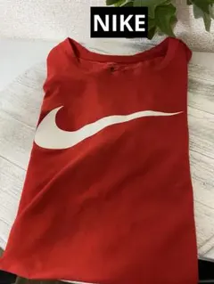NIKE Dri-FIT Tシャツ レッド キッズL レディースM位　吸水速乾のサムネイル