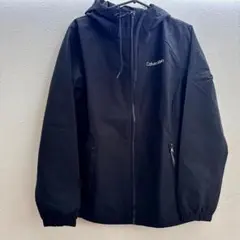 カルバンクライン 黒　Sサイズ マウンテンパーカー ナイロンジャケット