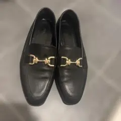 [7/3削除します]最終値下げZARA ビット付きローファーのサムネイル
