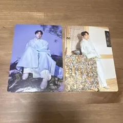 BTS ジョングク ダルマジュン ミニフォト 2枚セットのサムネイル