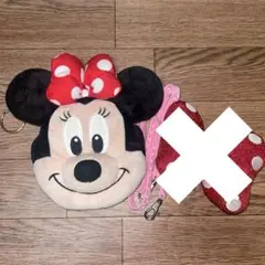 ディズニーリゾート　ミニーちゃん　パスケース　スクールバック