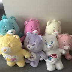 ケアベア ぬいぐるみ 7個セット