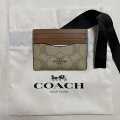 COACH カードケース シグネチャー