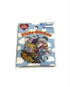 フレークステッカー　Care Bears ケアベアーズ　S＆Cコーポレーション